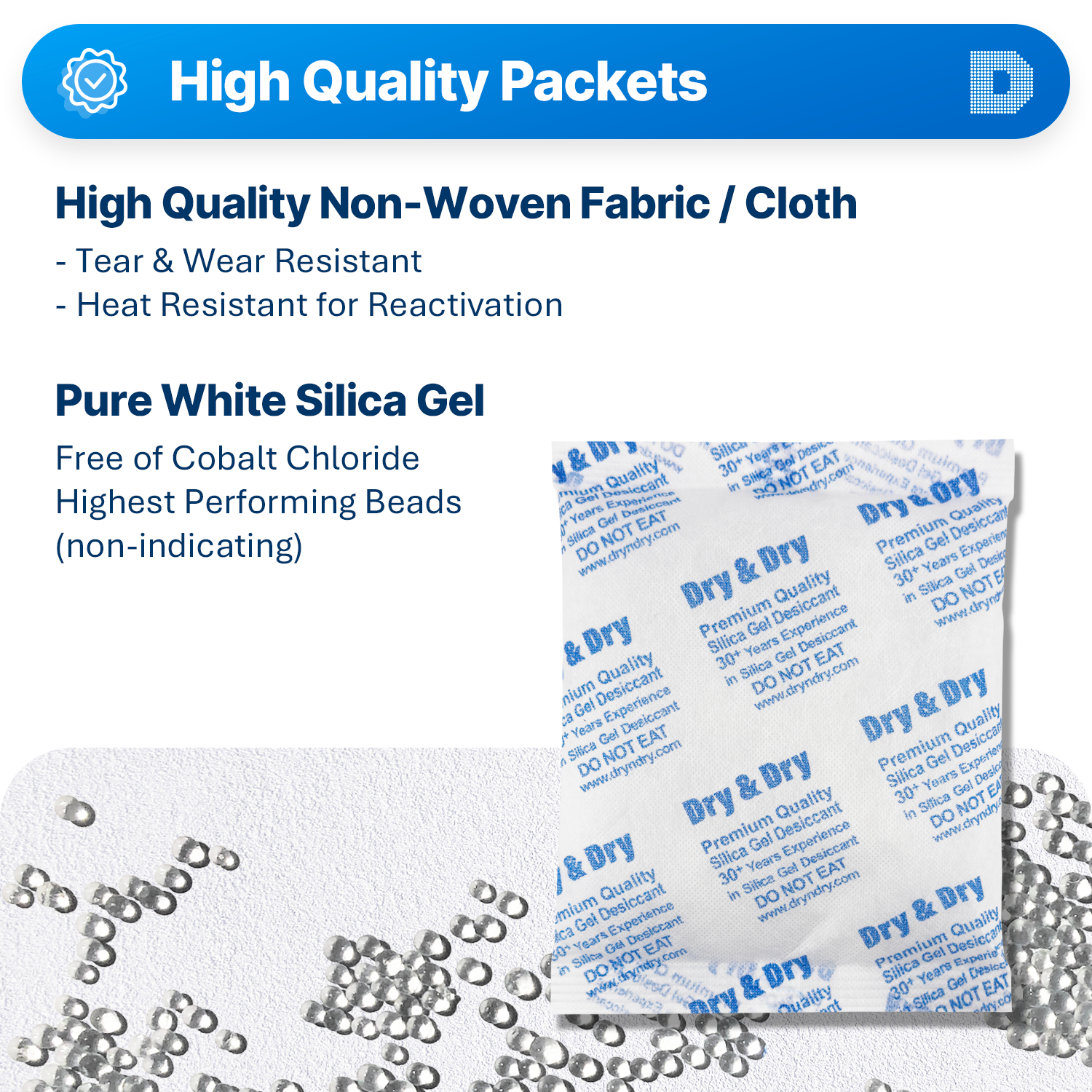 300 Gram Non-Woven Fabric(Cloth) Packets