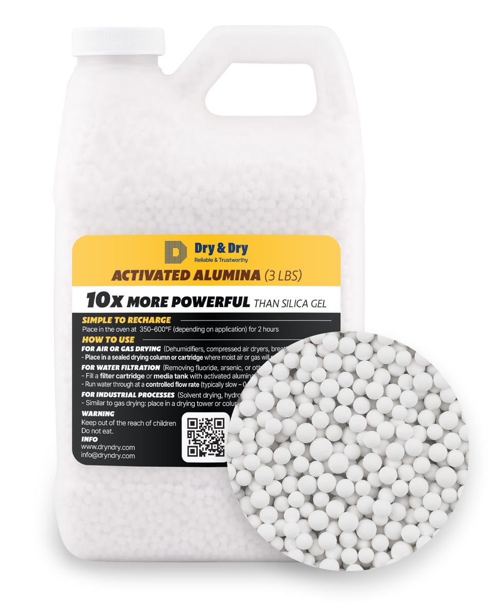 Dry & Dry Premium Activated Alumina Desiccant - 3 LBS