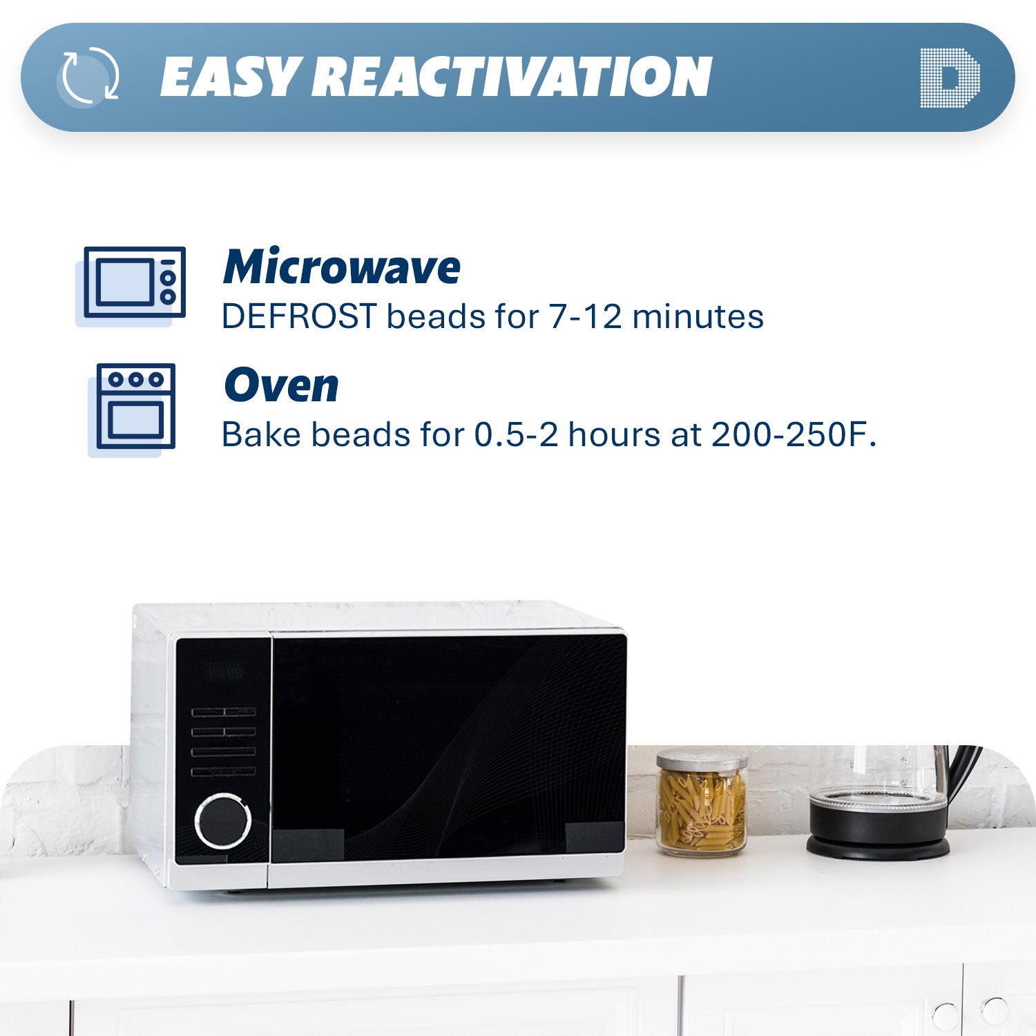 1 Gallon(7 LBS) Premium Pure White Silica Gel Beads - Rechargeable beads