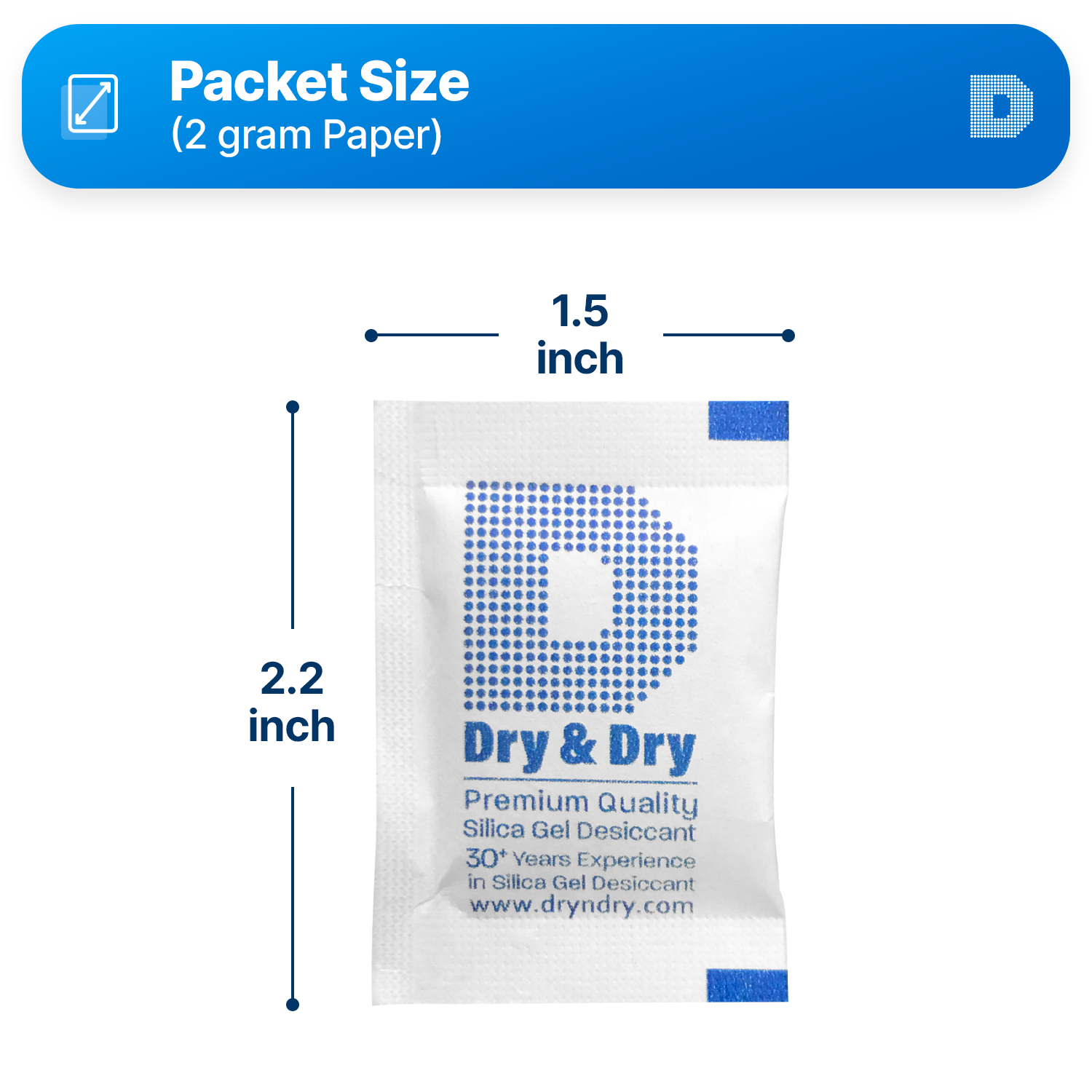 2 Gram Paper Packets