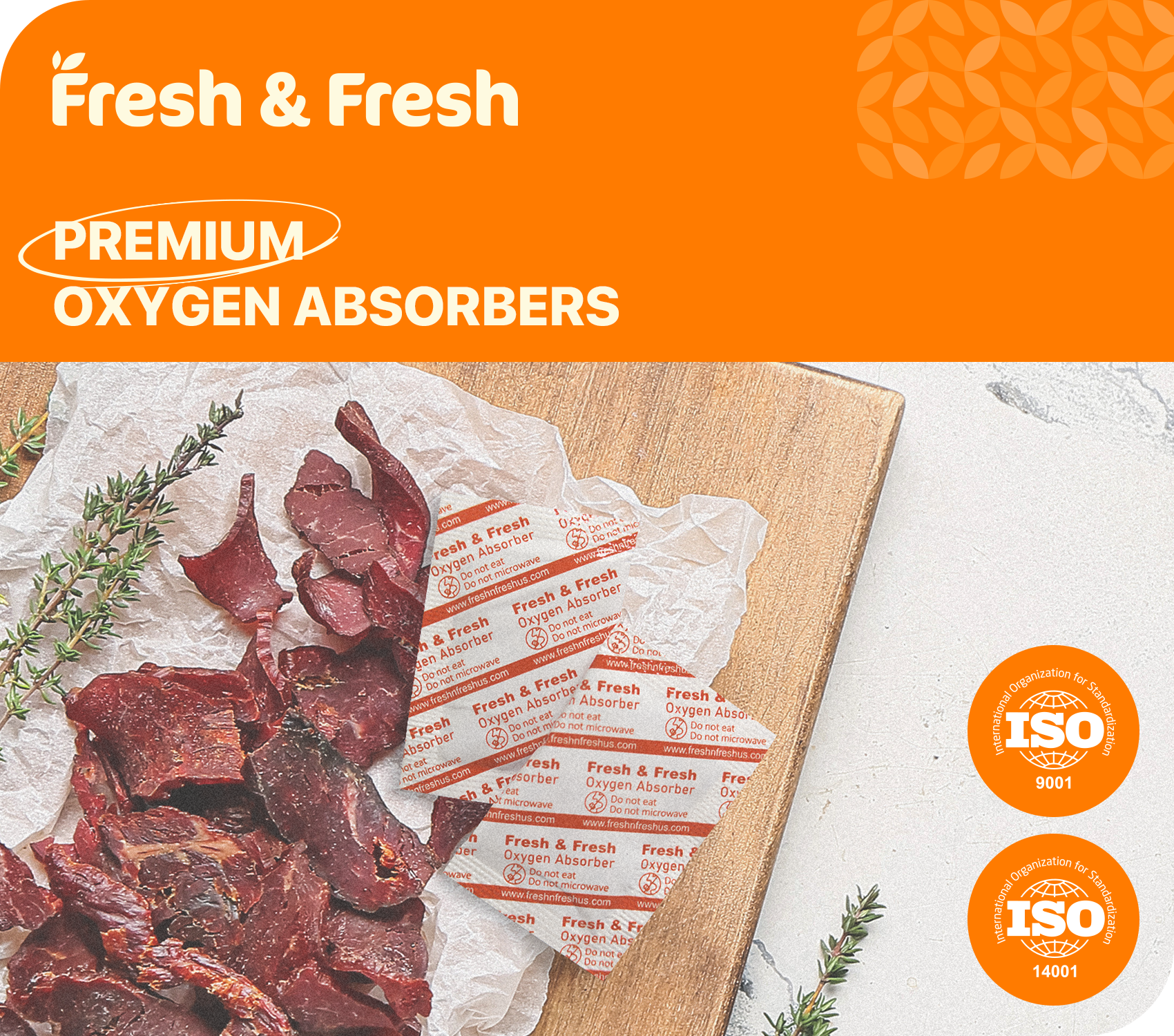 300cc Premium Oxygen Absorbers - 1,200 Packets (10 Packets / Bag)