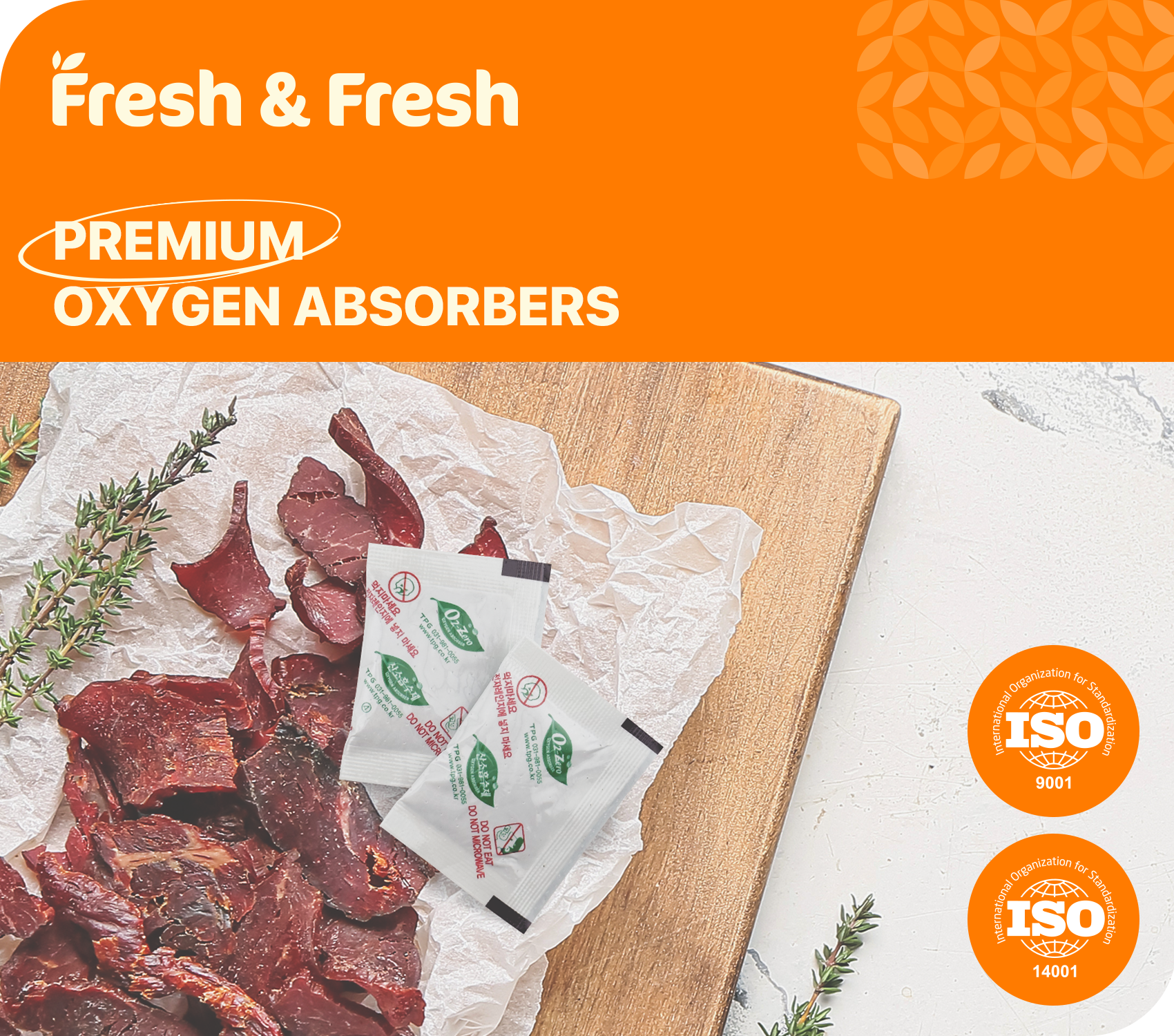 300cc Premium Oxygen Absorbers - 100 Packets (50 Packets / Bag)