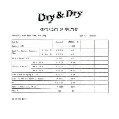 5 LBS "Dry&Dry" Premium Pure White Silica Gel Desiccant Beads