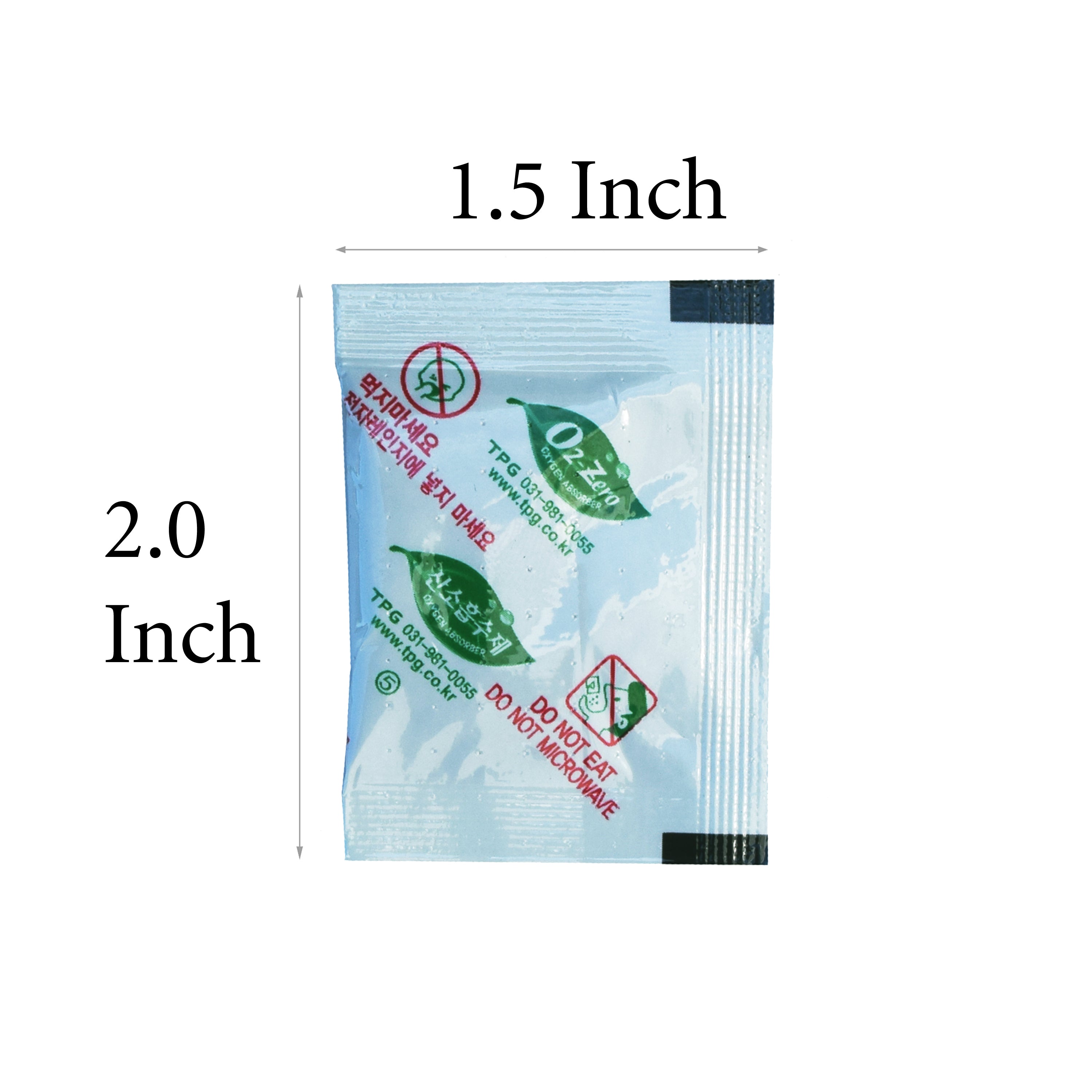 100cc Premium Oxygen Absorbers - 3,800 Packets (40 Packets / Bag)