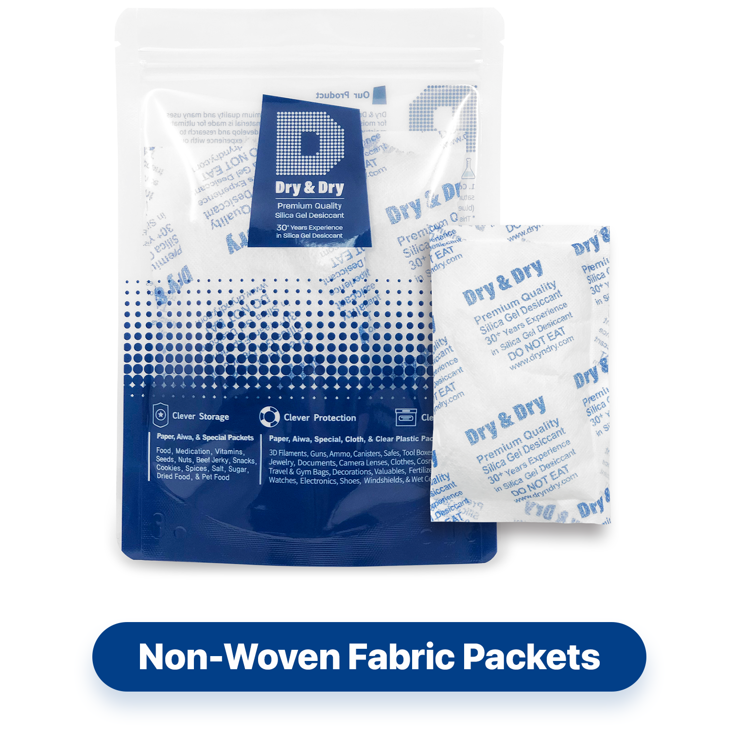 100 Gram Non-Woven Fabric(Cloth) Packets