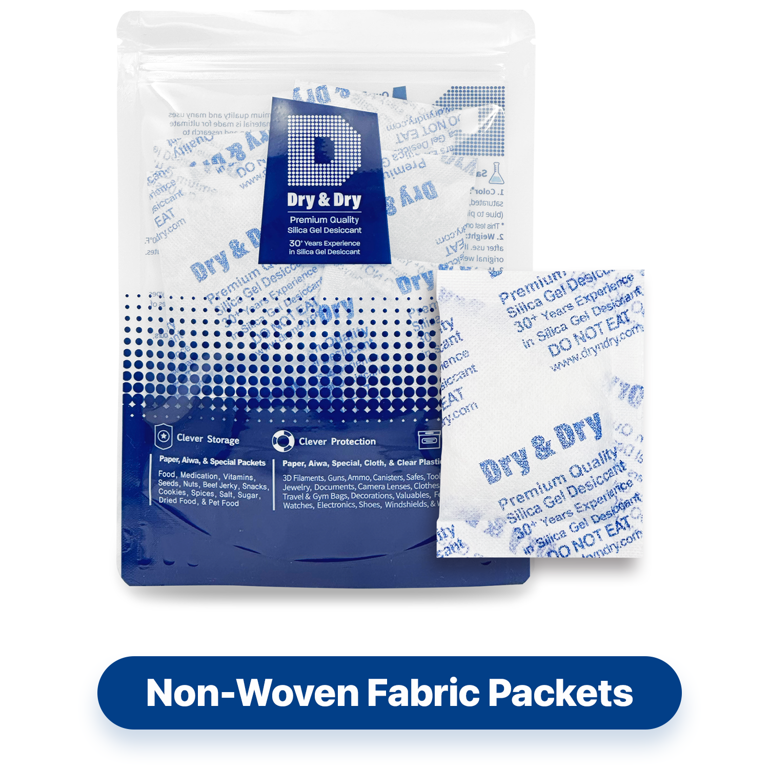20 Gram Non-Woven Fabric(Cloth) Packets