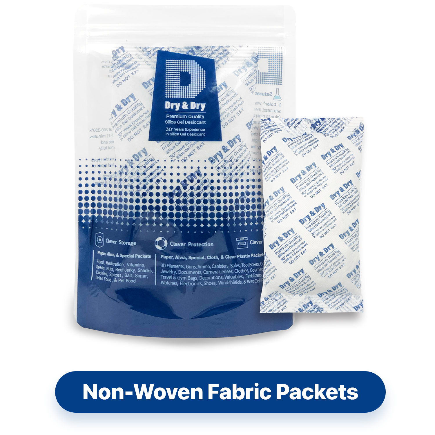 250 Gram Non-Woven Fabric(Cloth) Packets