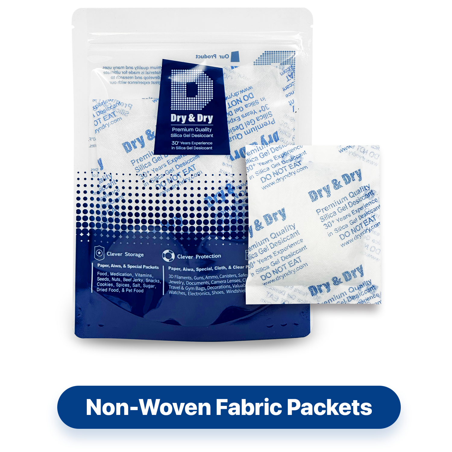 50 Gram Non-Woven Fabric(Cloth) Packets