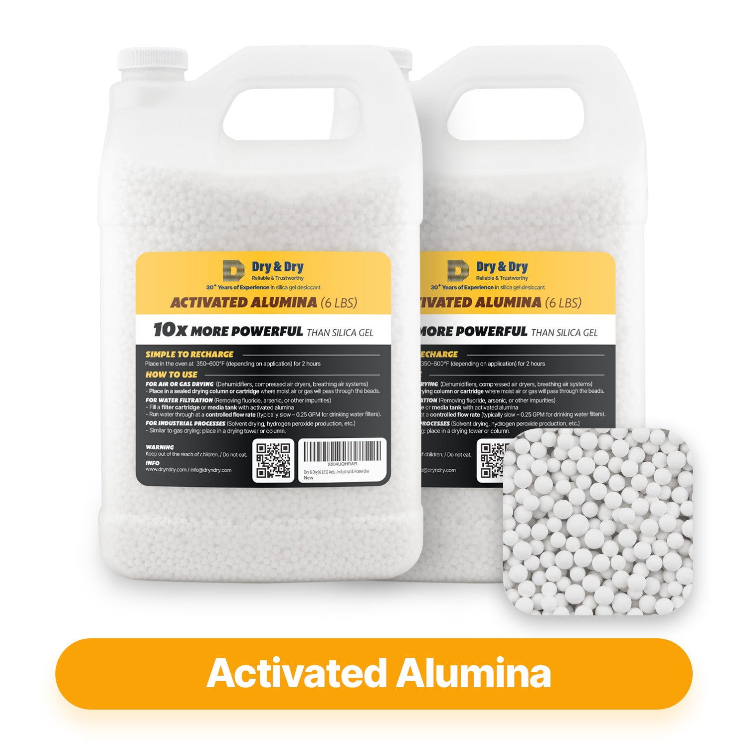 Dry & Dry Premium Activated Alumina Desiccant - 12 LBS