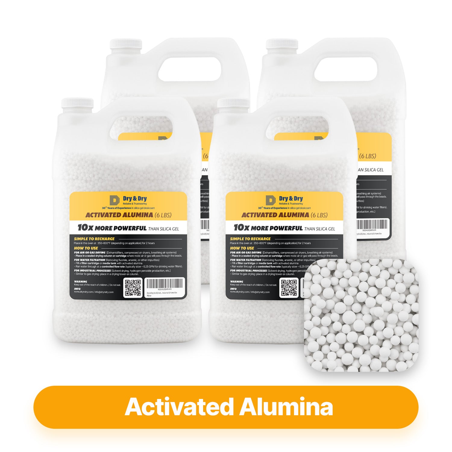 Dry & Dry Premium Activated Alumina Desiccant - 24 LBS