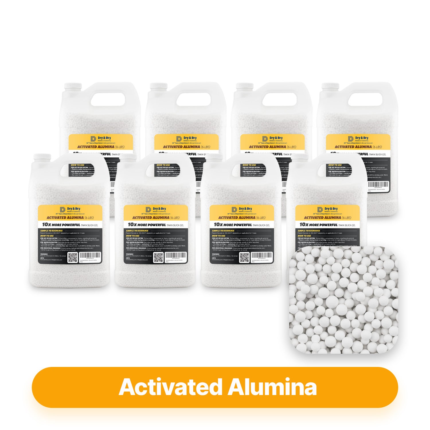Dry & Dry Premium Activated Alumina Desiccant - 48 LBS
