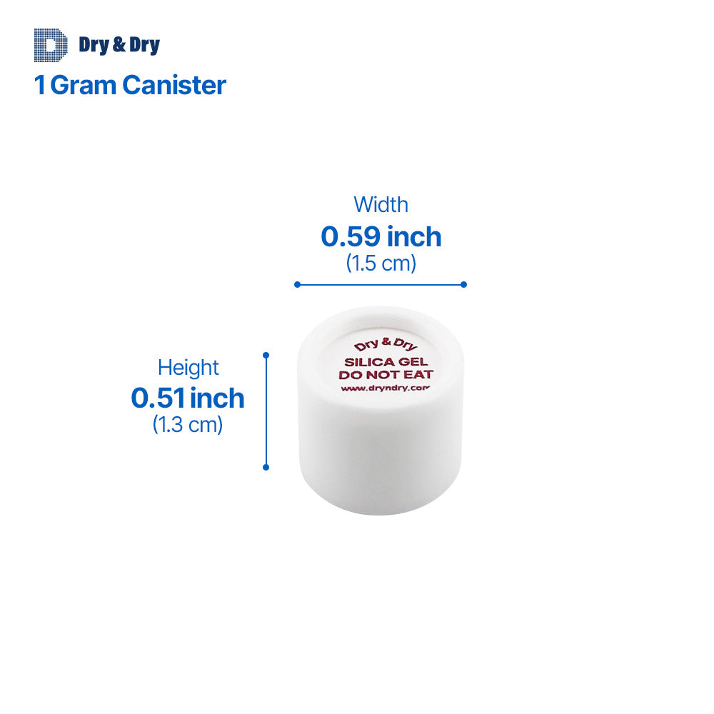 1 Gram Desiccant Canister [12,000 pack]