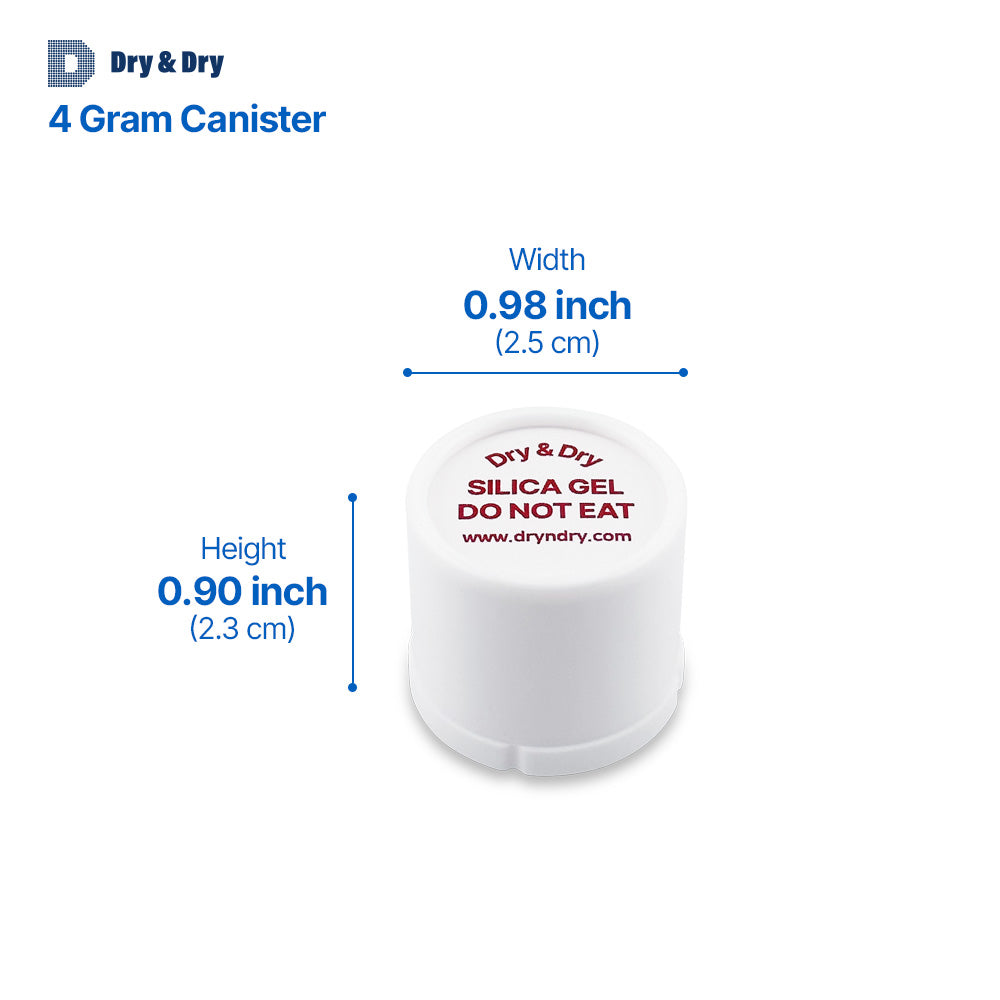 4 Gram Desiccant Canister [2,500 pack]