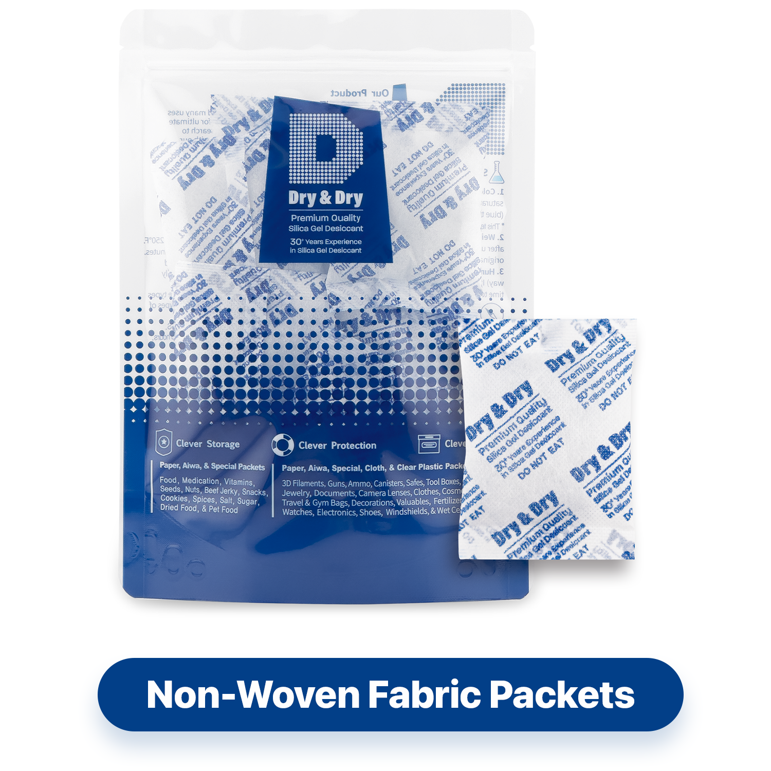 20 Gram Non-Woven Fabric(Cloth) Packets