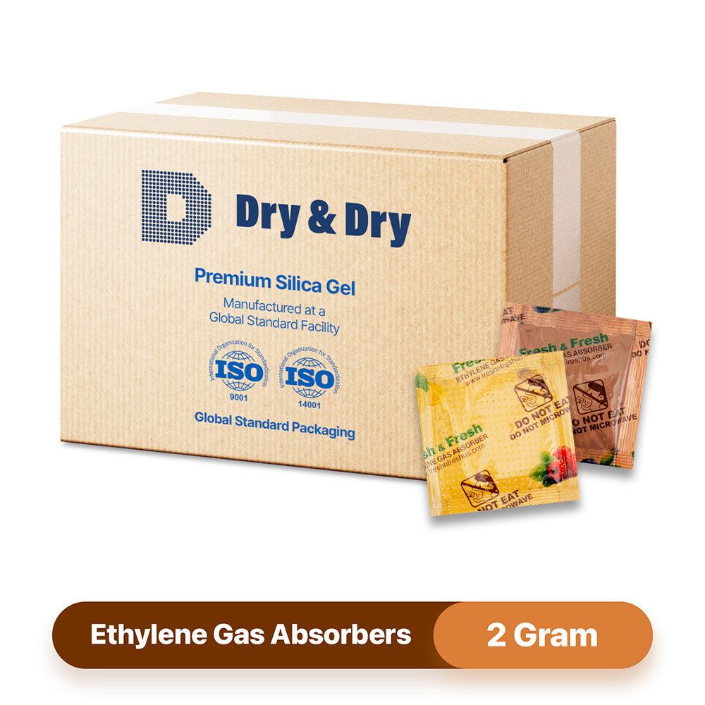 Fresh & Fresh 2 Gram (4410 Pack) Premium Ethylene Gas Absorber – Easy to and Ready to use packets – Extends Freshness of Fruits, Vegetables, and Flowers